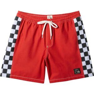 Quiksilver Men Standard Original Arch 17" BoardShorts Salsa Size Large